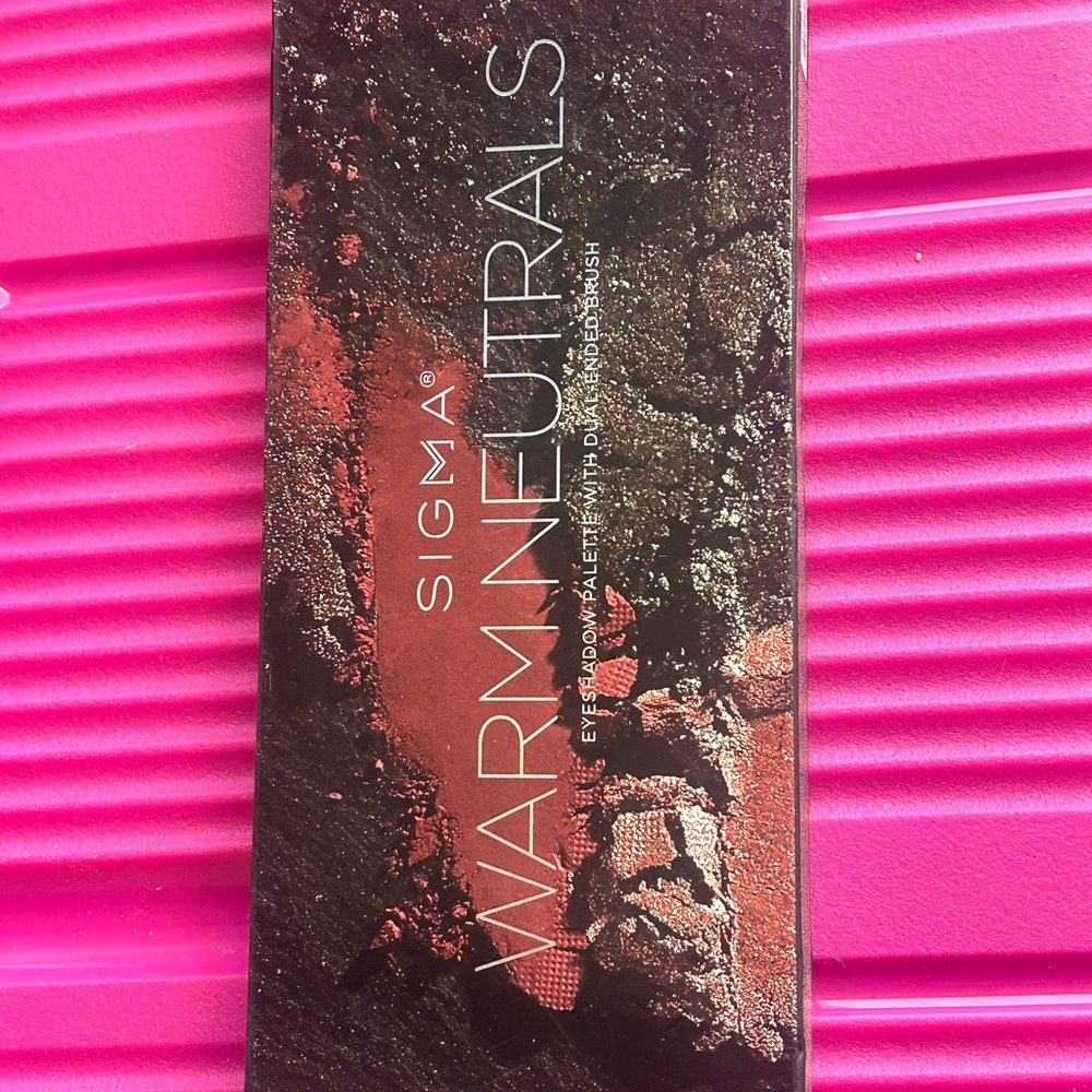 Sigma Warm Neutrals Eyeshadow Palette
